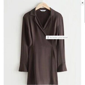 & Other Stories Brown Dress